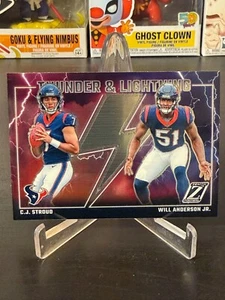 C.J. Stroud / Will Anderson Jr. 2023 Panini Zenith Thunder and Lightning #10 - Bild 1 von 2
