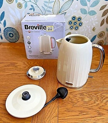 Hervidor eléctrico Breville Impressions, 1,7 litros crema MODELO VKJ956 [REPUESTOS] Foto 1 de 2