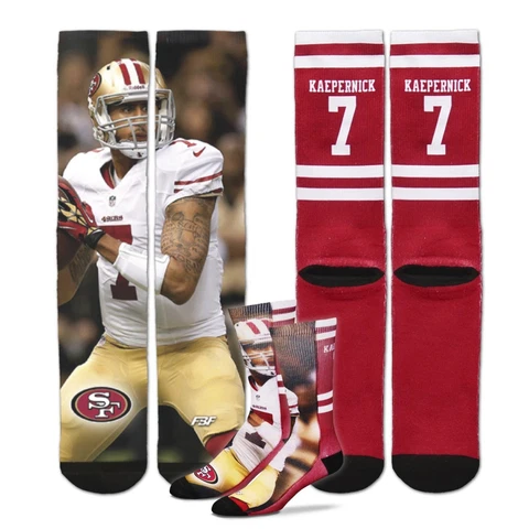 Francisco Colin Kaepernick Sublimation Socks Large Almost sold out RARE LARGE L Cover