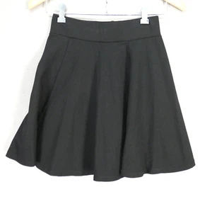 Pimkie Skirt Black School Mini Flare Pleated Party Girls Teen Size 12 13 Y XS - Picture 1 of 6