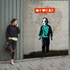 Fototapeta winylowa samoprzylepna włóknina papier street art Banksy Nobody likes me
