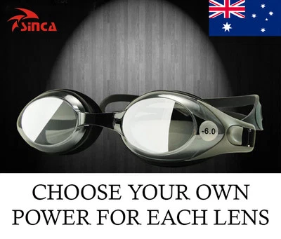 Long-Sighted Custom Made Prescription Swimming Anti-Fog Goggles Glasses - Image 1 of 4