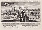 Hildesheim Basse-Saxe Vue Générale Gravure Sur Cuivre Engraving Meisner 1630