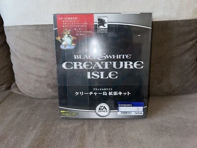 Black & White: Creature Isle - Japanese Big Box Edition PC NEW & SEALED - Image 1 of 4