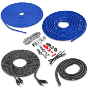Belva BAK42BL Complete 2 Channel 4 Gauge Car Amplifier Installation Wiring Kit - Picture 1 of 13