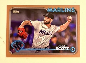 Tanner Scott 2024 Topps Update #US237 Gold Parallel /2024 - Picture 1 of 2