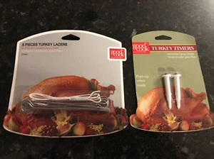 Good Cook Turkey Time Truthahn Schnürsenkel und Pop Up Truthahn Timer - Bild 1 von 4