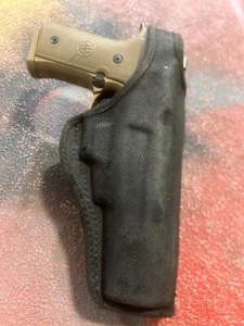 Bianchi Beretta M9 92 96 AccuMold Defender Model 7120 RH Black Size 15 Very Used - Picture 1 of 9