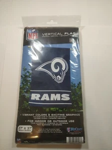 Los Angeles Rams NFL Vertical House Flag Banner WinCraft 27" x 37" Fast Shipping - Picture 1 of 5