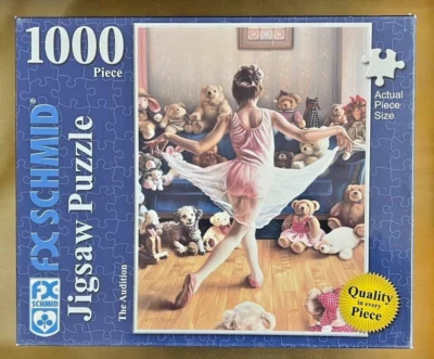 MOVING SALE! FX Schmid, THE AUDITION 1000pc Jigsaw Puzzle, NEW sealed - Image 1 of 4