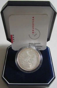Suiza 20 Francos 1995 Sagen Serpiente Reina Plata PP - Imagen 1 de 2
