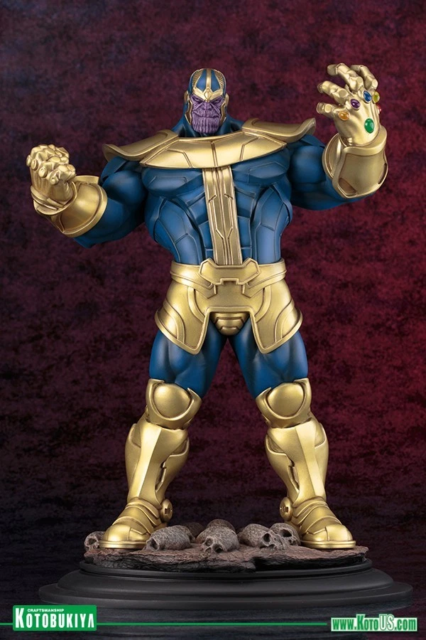 THANOS fine art statue~Kotobukiya~Infinity Gauntlet~War~Avengers~Iron Man~NIB - Image 1 of 1