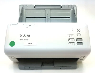 BROTHER ADS-4300N PROFESSIONAL DESKTOP DOCUMENT SCANNER TESTED WORKING - Image 1 of 4