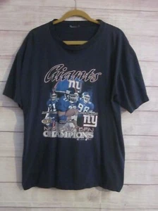 NY Giants NFL Eastern Champions Super Bowl XXXV 2009 Men's Large (No Size Tag) - Picture 1 of 1