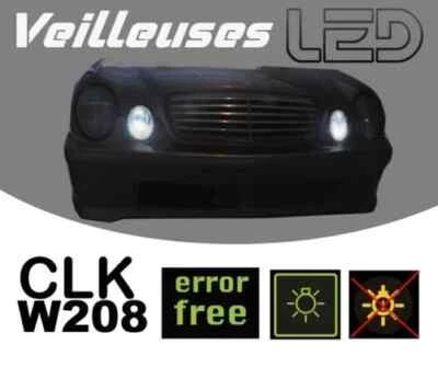 Für E-Klasse w208 2 LED Lampen Standlicht Xenon Effekt Stanlichtlampen - Bild 1 von 4