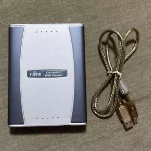 FUJITSU DynaMO 640U2 USB Bus-powered 640MB External Magneto Optical Drive Tested - Afbeelding 1 van 8