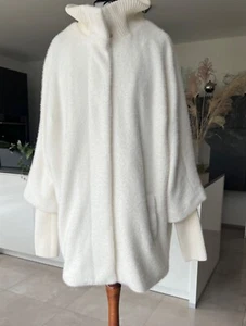 ¡NUEVO! Chaqueta de peluche HEINE reg. €149,- hilo esponjoso abrigo corto otoño invierno chaqueta - Imagen 1 de 8