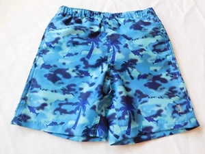 Reel Legends Boy's Shorts Swim Board Short Palm Trees Sharks Size S 6/7 NWT *^ - Picture 1 of 4
