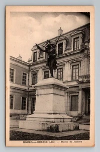 Bourg-en-bresse Francia Estatua de Joubert postal sin publicar - Imagen 1 de 2