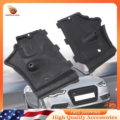 2Pcs Fits Audi A6 S6 C7 A7 2011-2017 Front Under Body Splash Guard Shield Cover - Изображение 1 из 4
