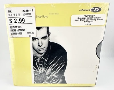 Pet Shop Boys - Before [ *RARE NEW CD* Maxi-Single + Hype Sticker! ] * SEALED * - Image 1 of 4