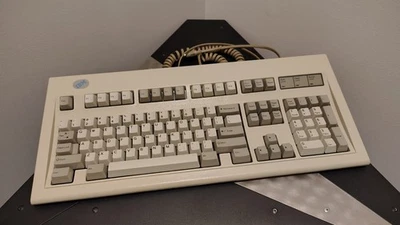 IBM Lexmark Model M Keyboard 82G2383, 04/14/1995, PS/2, Tested and DEEP CLEANED - Image 1 of 4