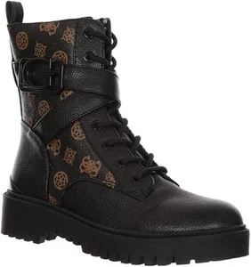 Women's Lace-Up Orana Combat Booties - Picture 1 of 6