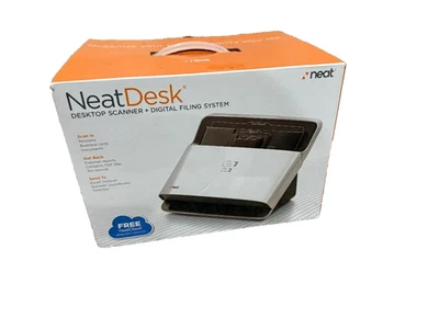 Neat NeatDesk Desktop Scanner & Digital Filing System - White (2005410) Home... - Image 1 of 3