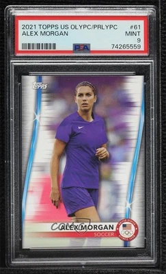 2021 Topps US Olympic & Paralympic Team and Hopefuls Alex Morgan #61 PSA 9 MINT - Image 1 of 2