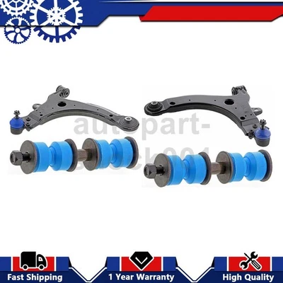 4 Braços de controle Mevotech inferiores frontais barra oscilante link para Buick Allure 2009 2008 2007 - Imagem 1 de 4