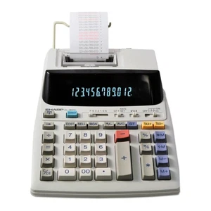 Sharp El-1801piii 12 Digit, 2 Color Printing Calculator - Picture 1 of 1