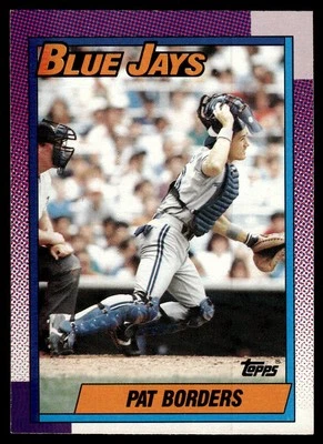 1990 O-Pee-Chee Pat Borders Toronto Blue Jays #191 - Image 1 of 2