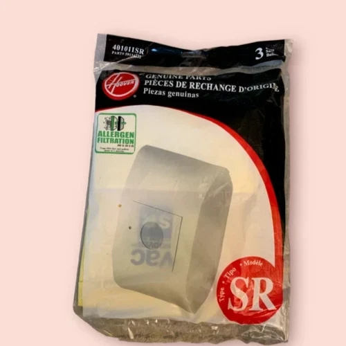 lot of 5 Hoover Vacuum Cleaner Bags Type SR 59134122 401011SR GENUINE - Image 1 of 1