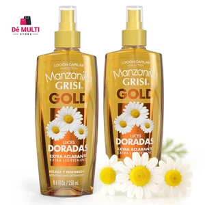 Manzanilla Grisi Haarlotion Gold, Haarlotion mit Kamillenextrakt, 2er Pack - Bild 1 von 8