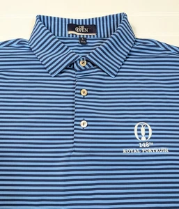 The Open Championship 148th Royal Portrush Polo Shirt LARGE (Run Big XL) Golf - Picture 1 of 8