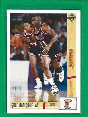 1991-92 Upper Deck Basketball Sherman Douglas #122 Miami Heat - Image 1 of 2