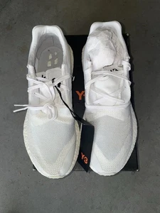 adidas Y-3 PureBoost Crystal White Mens Size 9 US - Picture 1 of 14