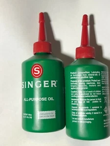 Olio per macchina da cucire Singer vintage per macchine da cucire più vecchie più 4 omaggi - Foto 1 di 3