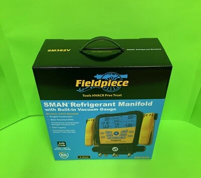 Colector de refrigerante inalámbrico Fieldpiece SM382V SMAN (3 puertos) **ENVÍO GRATUITO** Foto 1 de 3
