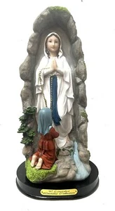 Estatua de Nuestra Señora de Lourdes 8,5" pulgadas Virgen de Lourdes figura religiosa - Imagen 1 de 1