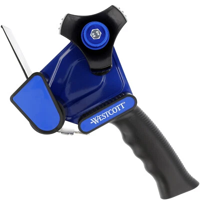 Westcott Paketbandabroller, Paketklebeband Abroller für Paketband (Kern-Ø 76 mm)