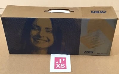 Aten 8 Port Rackmount USB-PS/2 VGA KVM Switch with OSD CS1308-AT-U - Image 1 of 3