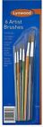 Lynwood Pointed Artist Brushes 6PC Arts, Crafts
