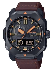 G-shock PRW6900YL5 Casio Pro Trek Black/Brown Size 145-215mm Features Digital Co - Picture 1 of 2
