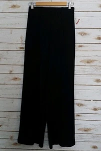 Ambiance schwarze fließende elegante Hose weites Bein Plissee Damen Gr. S, neu - Bild 1 von 6