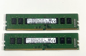 SK Hynix 16GB (2x8GB) 2Rx8 PC4-2133P DDR4 Desktop RAM HMA41GU6AFR8N-TF - Imagen 1 de 2