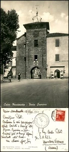 Cairo Montenotte (SV) - Porta Soprana fotografica - viaggiata 17.8.1946 - Bild 1 von 1