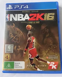 NBA 2k16 Michael Jordan - Playstation 4 - Free Shipping - Picture 1 of 3