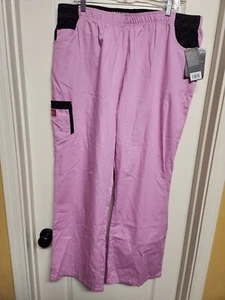 Dickies Pink Hip Flip Collection Scrub Pant Size 2x - Picture 1 of 7