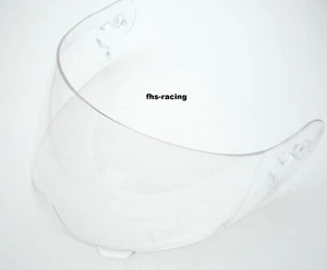 IXS Visier für Motorradhelm , Helm , HX 299 , klar , kratzfest - Picture 1 of 1